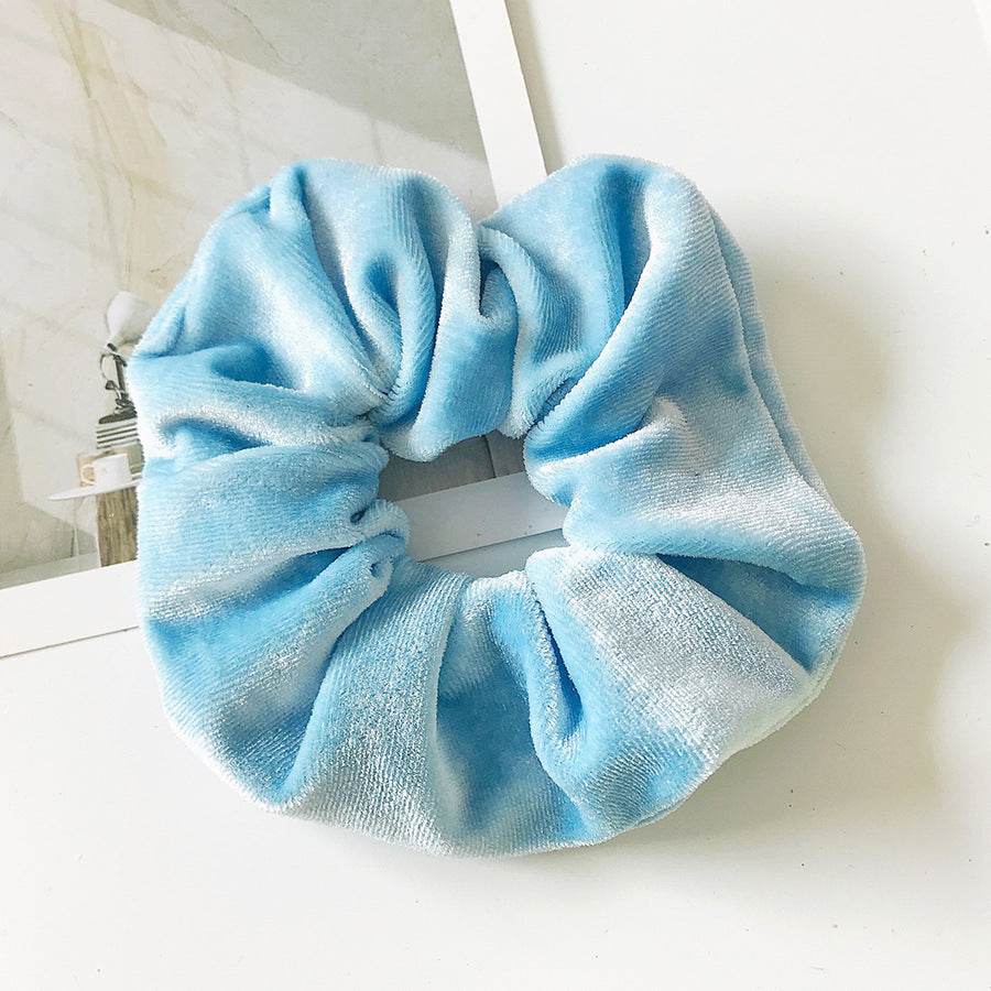 Fashion Velvet Scrunchies for Hair Ponytail Holder