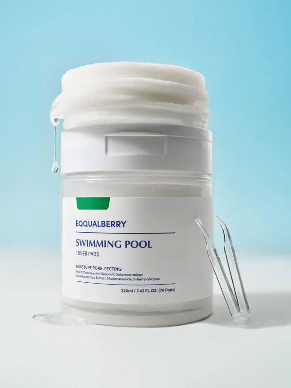 Eqqualberry Swimming Pool Toner Pads 220ml / 70 sheets
