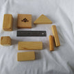 Toy Maker of Lunenburg - Wood Building Blocks Set for Kids – 40 Pieces - Made In Canada - High Quality