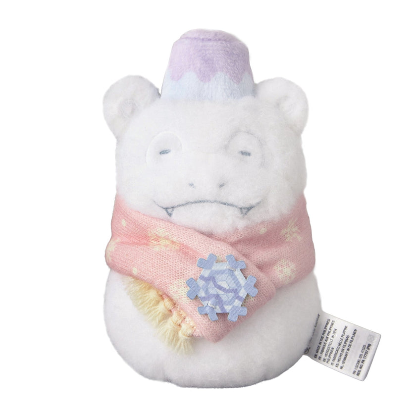 Pokemon Center Slowpoke Snowman Plush (Pokémon Center Japan)