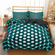 Digital Print Three-piece Bedding Duvet Cover Set