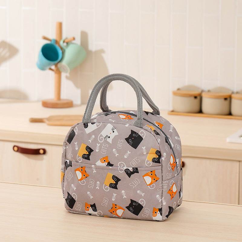 Insulated Work Lunch Bag – Korean Style, Women's