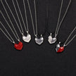 Creative Magnet Necklace Love Heart Broken Men And Women