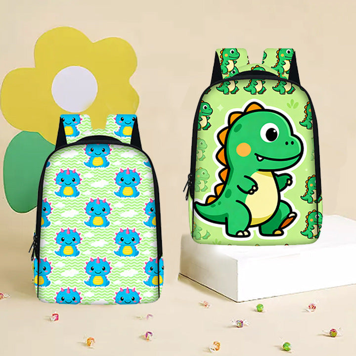 Cute Cartoon Dinosaur Kids Backpack | Lightweight Preschool & Kindergarten School Bag