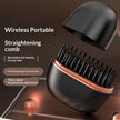 Mini Wireless Hair Straightener Comb – USB Rechargeable Portable Straightening Brush