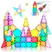 PicassoTiles - PicassoTiles 32pc Rocket Magnetic Tile Building Set