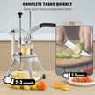 Blade Heavy Duty Professional Food Dicer Kattex French Fry Cutter Onion Slicer Stainless Steel For Tomato Peppers Potato Mushroom