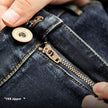 Denim Cotton Men's Vintage Denim Washed Straight Jeans pant