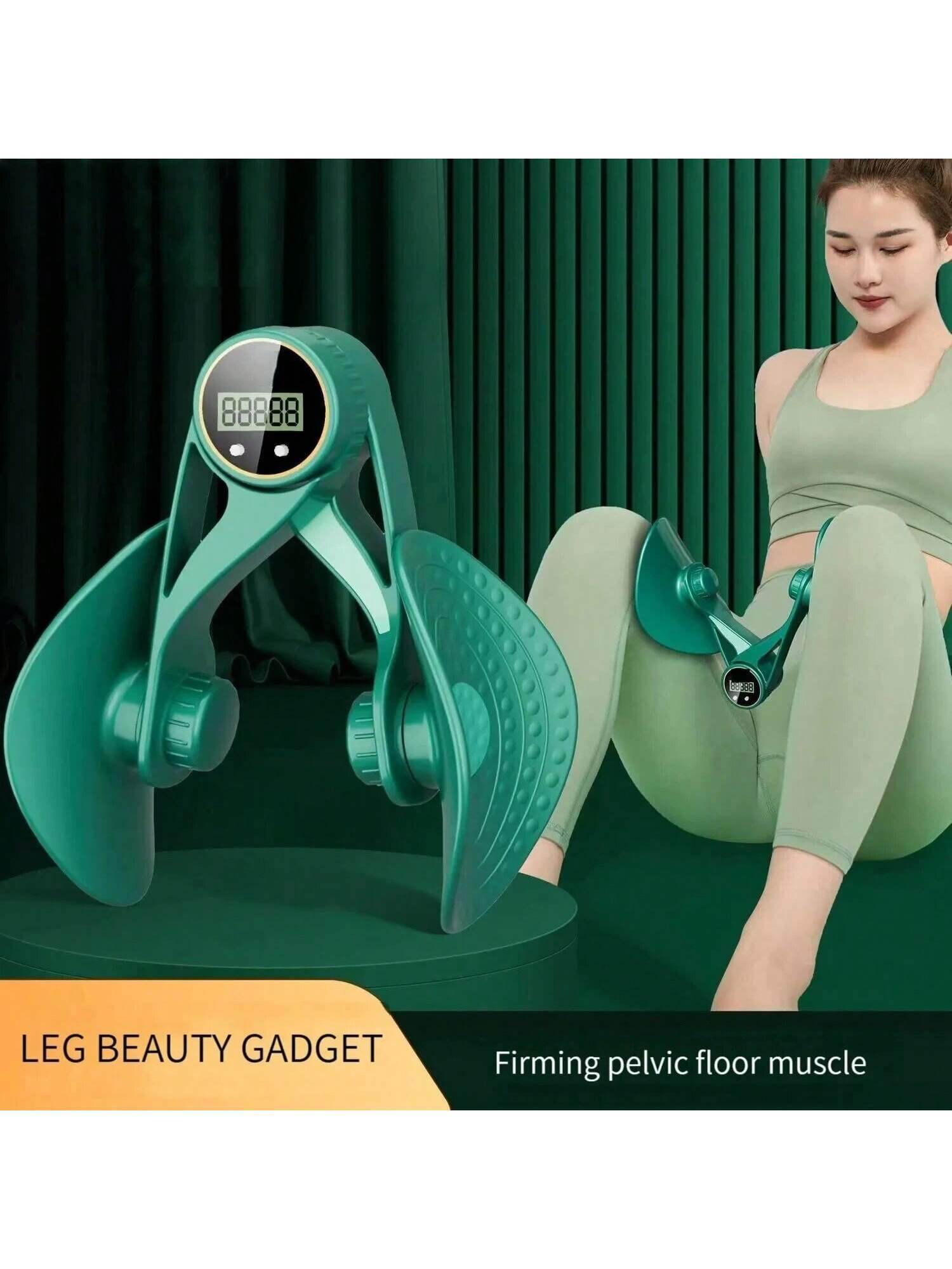 Thigh Master,Inner Thigh Exerciser,Thigh Exerciser Equipment,Pelvic Floor Exercise Devices, Kegel Exerciser For Women With Resistance Band - 3 Strength Levels And LED Counting Display