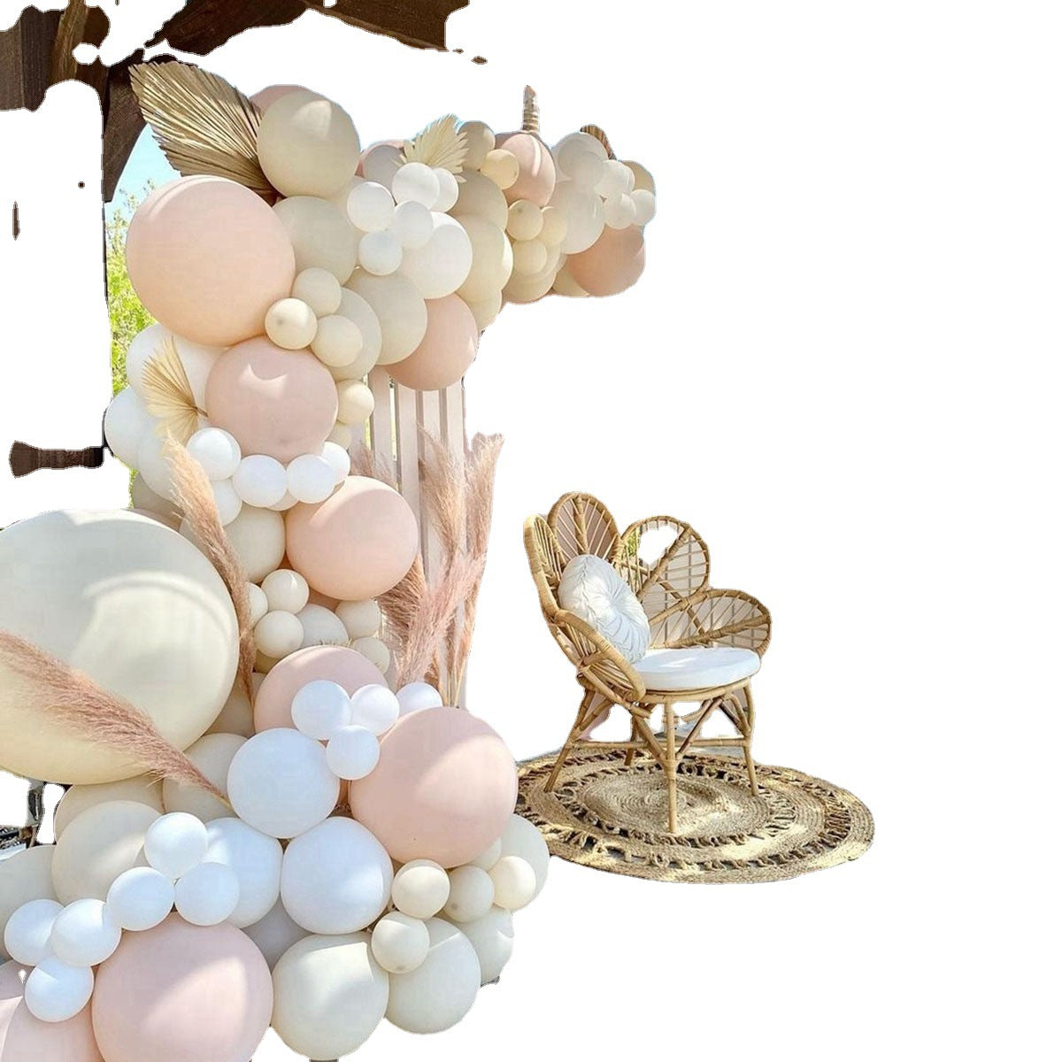 97-Piece Balloon Garland Arch Kit – Wedding & Birthday Party Decoration