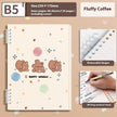 A5 Cute Loose-Leaf Notebook – Detachable Coil, Kawaii Cover Designs