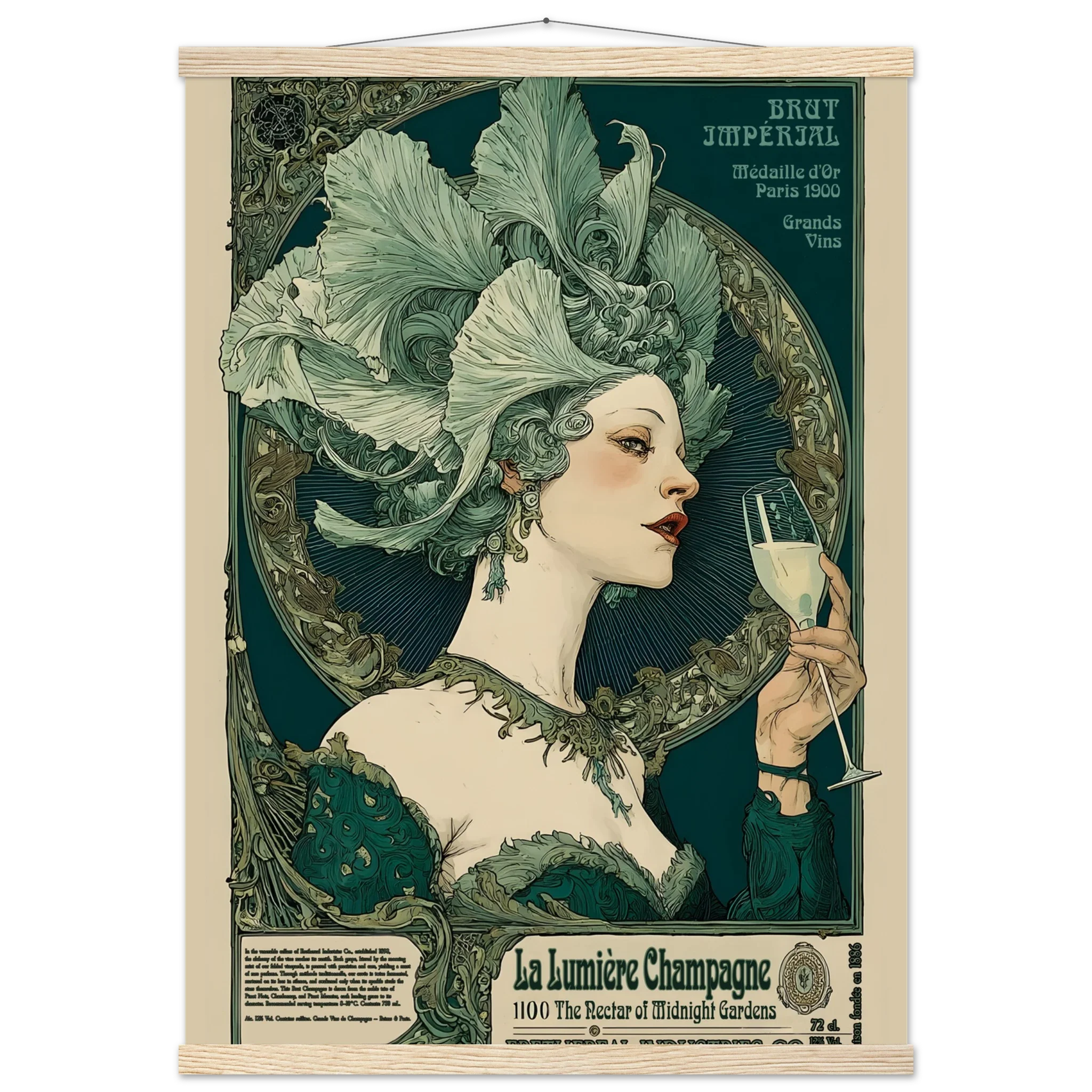 La Lumière Champagne - Poster & Framed Print