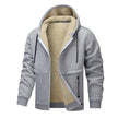 Lambswool Coat – Men’s Warm Polyester Winter Coat in Solid Colors