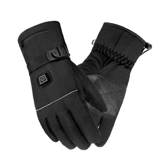 Motorbike Heated Gloves – Electric Touch Screen Winter Riding Gloves