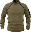Mens Shawl Collar Cardigan – Warm Fleece Pullover Winter Sweater