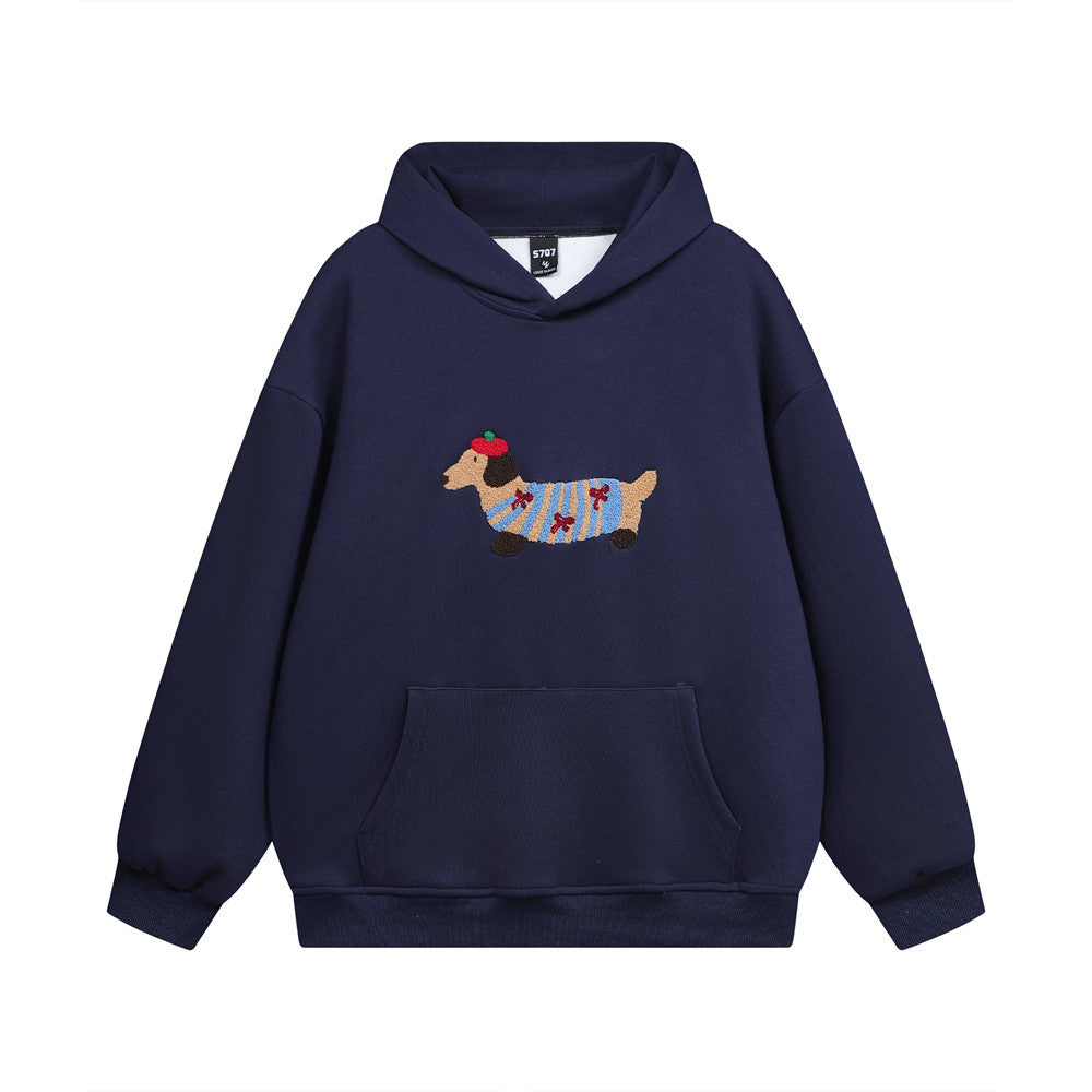 Cartoon Graphic Hoodie – Loose Fit Pullover