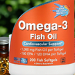 Omega-3 Fish Oil Softgels — Triple Strength 2400mg EPA & DHA Anti-Inflammatory