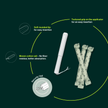 Applicator Tampons, Cardboard Applicator - regular - Bulk (100)