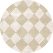 Trestres Checkered Natural & Ivory Rug