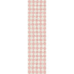 Trestres Checkered Malibu Pink & Ivory Rug