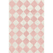 Trestres Checkered Malibu Pink & Ivory Rug