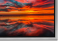 Floating Frame Silver/Black