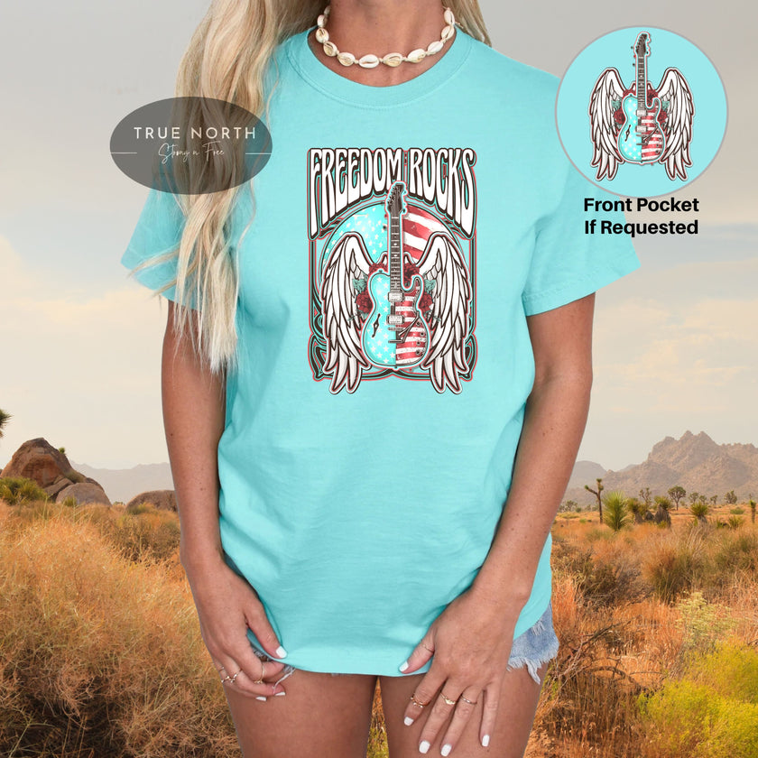 T-Shirt Or Sweatshirt Freedom Rocks Summer Country .