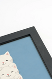 KITTY TOWER, Oeuvre sur toile rigide, encadré Noir (collective)