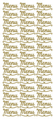 Peel Off Stickers - Menu