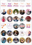 Edible Cupcake Toppers - Custom Cookie Decorations Canada