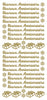 Peel Off Stickers - Heureux Anniversaire