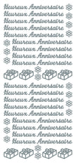 Peel Off Stickers - Heureux Anniversaire