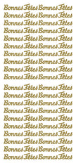 Peel Off Stickers - Bonnes Fêtes