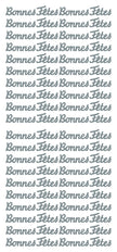 Peel Off Stickers - Bonnes Fêtes