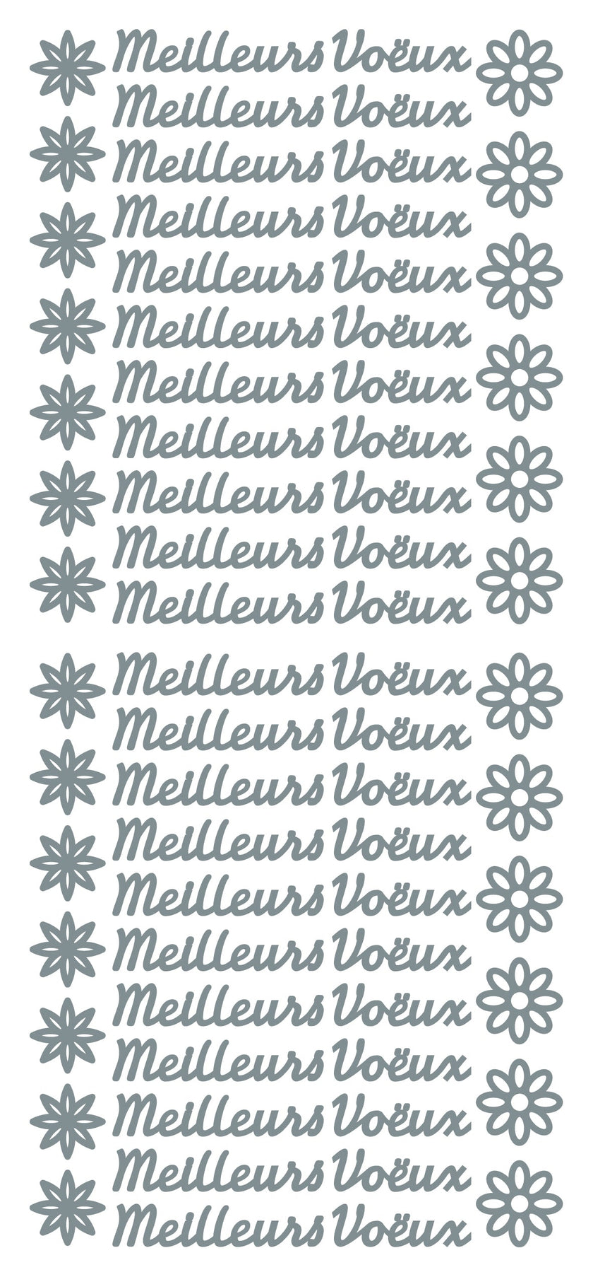 Peel Off Stickers - Meilleurs Voëux