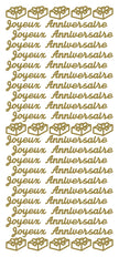 Peel Off Stickers - Joyeux Anniversaire