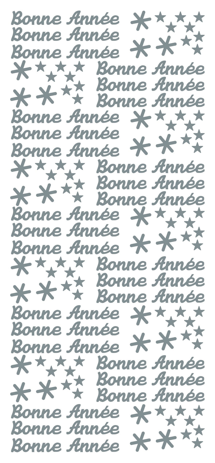 Peel Off Stickers - Bonne Année