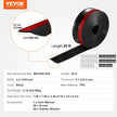 VEVOR Garage Door Top and Sides Seal Strip 20 FT Universal Weather Stripping