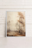 ENIGMATIC FOREST, Oeuvre sur toile étiré