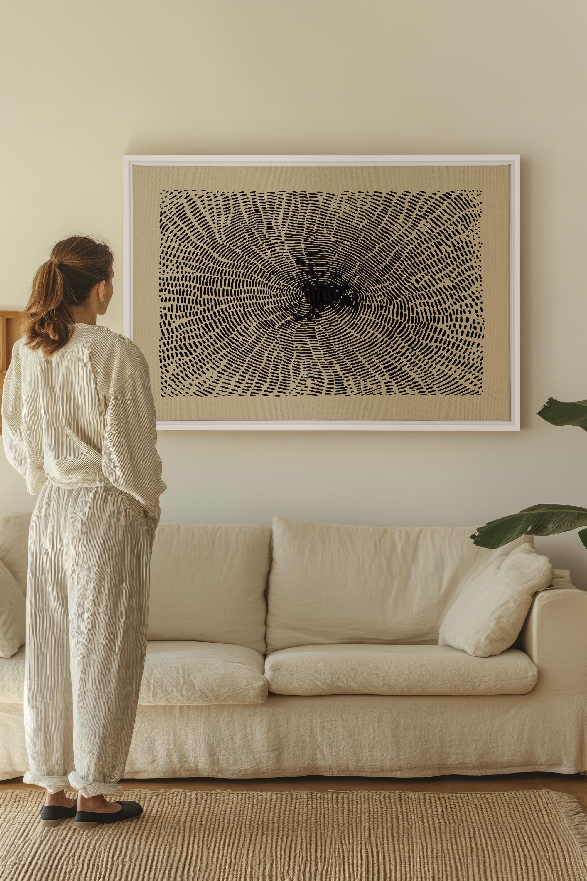 ANCIENT ROOTS, Oeuvre sur toile étirée