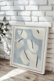 COTON MARINE, Oeuvre sur toile étirée