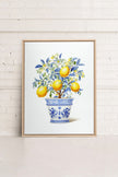 LEMON BREEZE, Oeuvre sur toile étirée