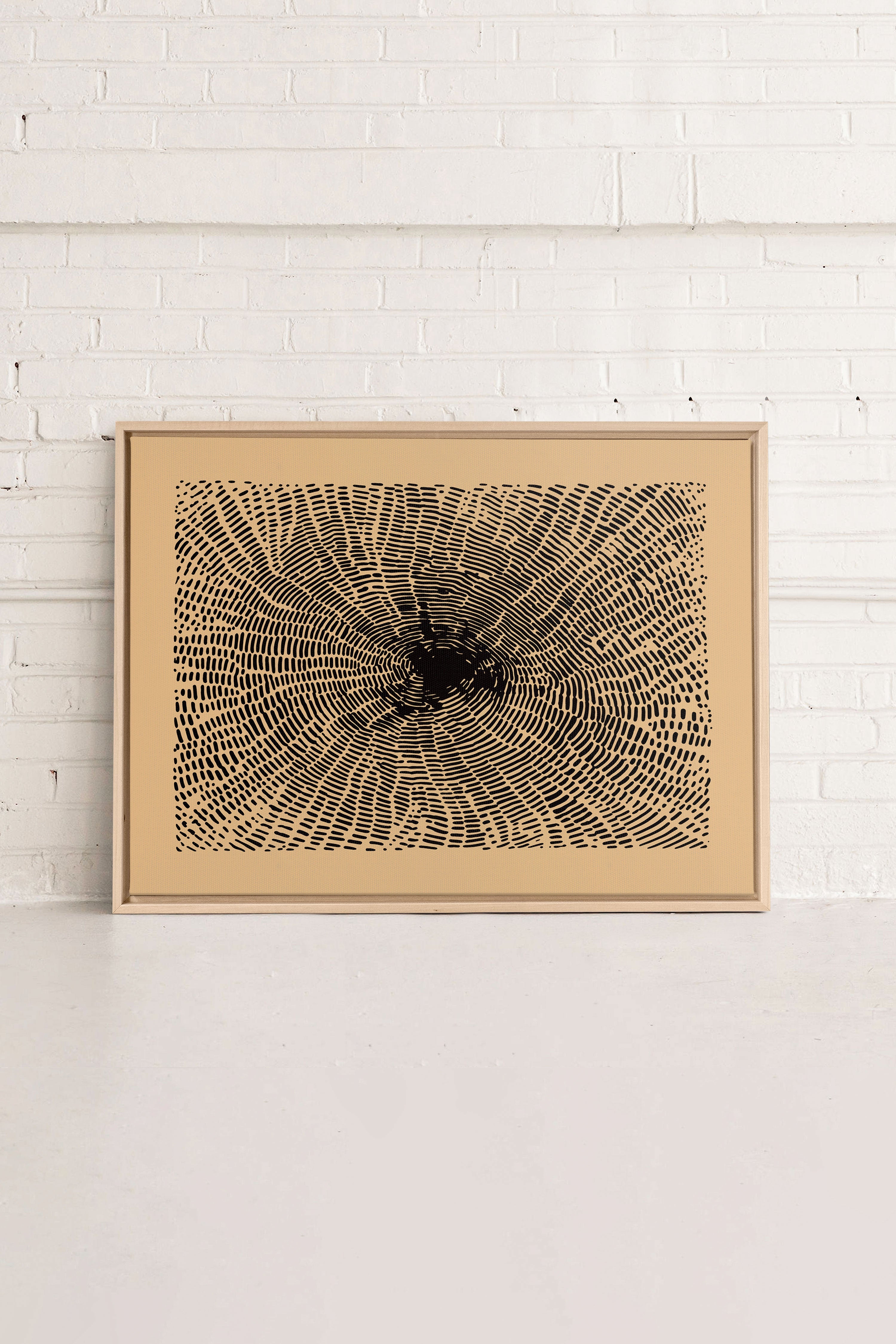 ANCIENT ROOTS, Oeuvre sur toile étirée