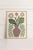 CHIC FLORAL, Oeuvre sur toile étirée