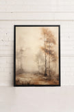 ENIGMATIC FOREST, Oeuvre sur toile étiré
