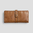 MET Women's Snap Tab Leather Wallet