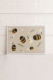 ABEILLES, Oeuvre sur toile étirée