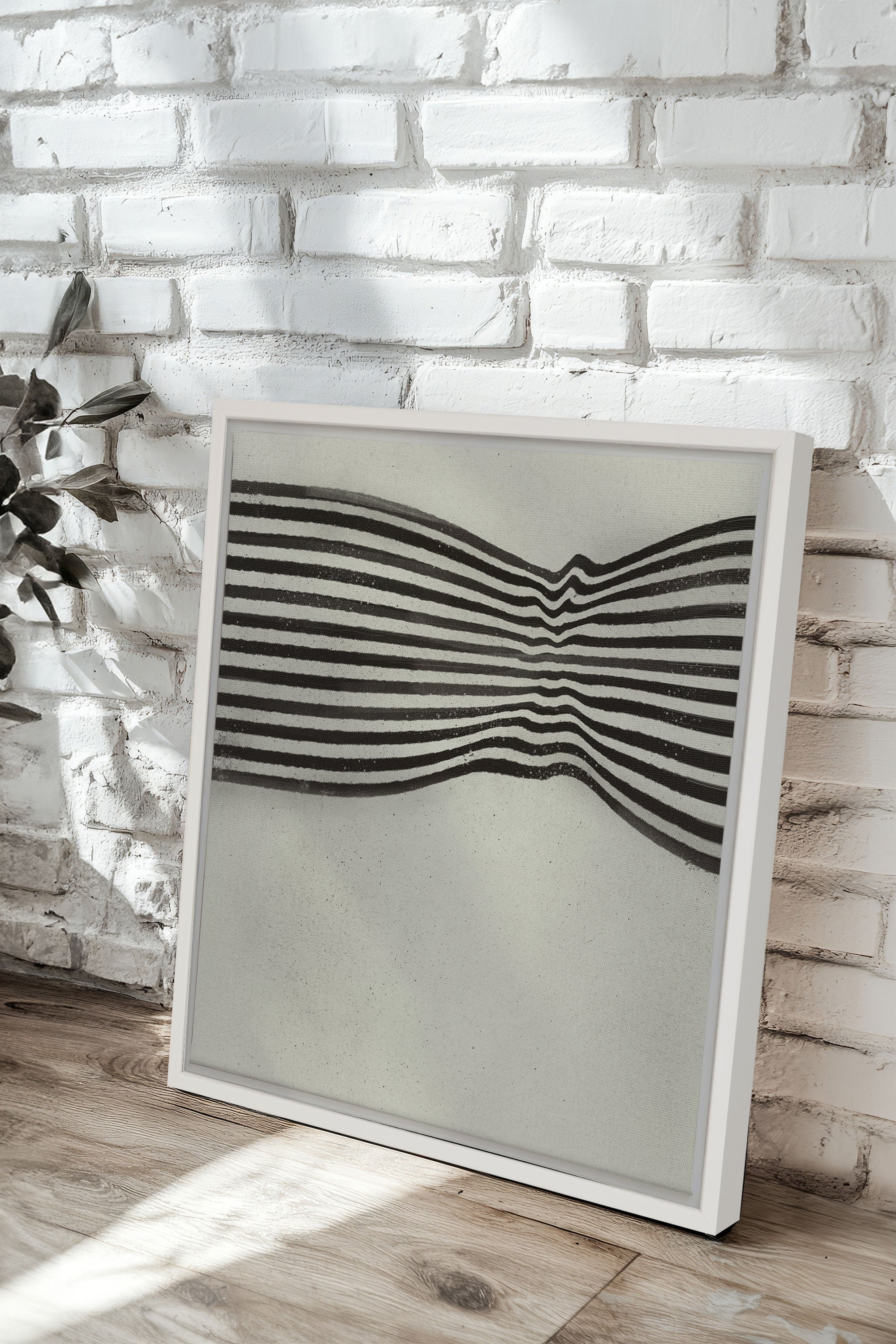 INFINITE STRIPES, Oeuvre sur toile étirée