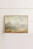Quiet Highlands, Oeuvre sur toile étirée