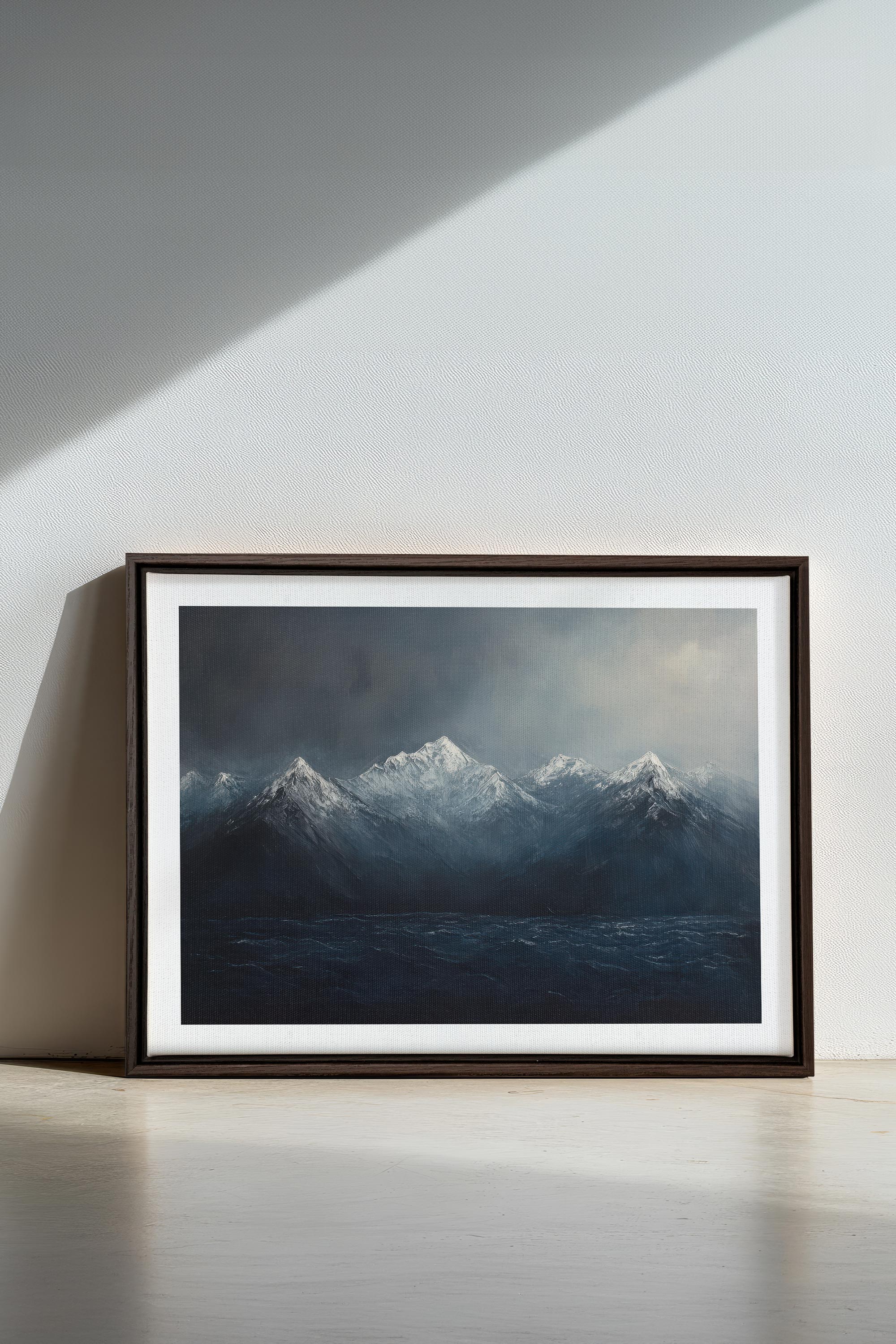 BEYOND THE RIDGE, Oeuvre sur toile étirée